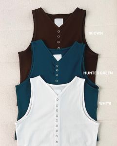 PAING เสื้อแขนกุด รุ่น Snap Top 001