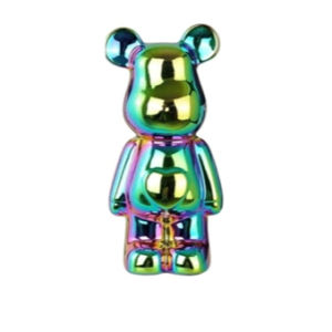 SG StockViolent Bear Piggy Bank Ceramic Doll Ornament Home Decor Living Room Decoration Money