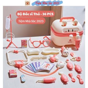 Đồ Chơi Bác Sĩ Hình Thỏ Cho Bé Gái Bé Trai Trẻ Em Nhập Vai Mô Phỏng Thiết Bị Y Tế Thật Y Tá Nha Sĩ Khám Chữa Răng - Tiệm Nhà Sóc 2023