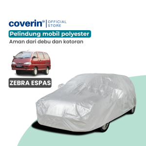 Sarung Mobil Zebra Espass Cover Pelindung Bahan Polyester Tebal dan Tahan Panas