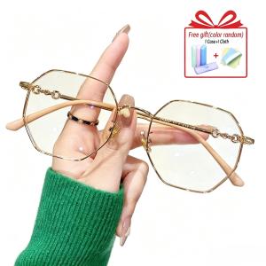 Anti Blue Light Blocking Glasses Clear Graded Eyeglasses for Women Myopia Glasses Graded Glasses for Nearsighted