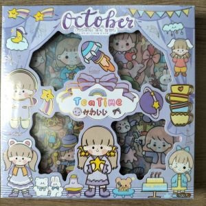 Hộp Quà Tặng 100 Miếng Sticker - Hơn 1000 Hình Dán Họa Tiết Hoạt Hình Dễ Thương Trang Trí DIY Siêu Cute