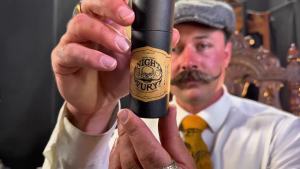 THE VINTAGE GROOMING CO. Mustache Wax Remover Night Fury Oil by Death Grip - Get Wax Out Of Your Handlebar Moustache Or Beard Mustache Cleaner Kit