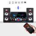 [ CHUẨN CHẤT LƯỢNG ÂM THANH ] Combo Trọn Bộ Dàn Loa Vi Tính Hyundai 3187, Bộ Loa Nghe Nhạc 2.1 RMS 50W, [Bluetooth – Karaoke – USB - Thẻ Nhớ] Tiếng Bass Căng Nghe Chắc, Có Điều Khiển, Loa Chơi Game Sống Động, Màn Hình Led Siêu Đẹp. 