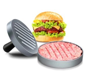 Hamburger Maker Mold Press Round Shape Non-Stick Chef Cheese Cutlets Meat Beef Grill Burger Beef Patty Maker Mold BBQ