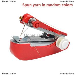 [COD] Home Fashion 1 Set Mini Sewing Machine Fast Stitch Labor-saving Fabric Clothes Sewing Tools Handheld Portable Mini Manual Sewing Machine
