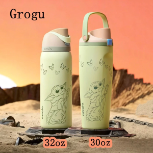 【100% Authentic】Owala x Star Wars FreeSip Water Bottle 24oz/32oz Leak-Proof with Built-in StrawBPA-Free