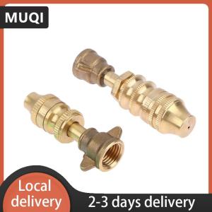[COD] MUQI Ship within 24 hours Agriculture Brass Missile Nozzle Straight Jet +Mist Spray Adjustable Nozzle Electric Sprayer High Pressure Spraying