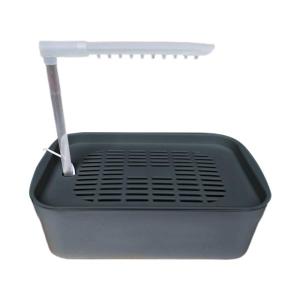 USB Bird Bath Basin Automatic Water Circulation Bath Tub for Parrots Use with Quiet Operate and Adjustable Water Flows