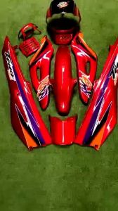 ชุดสี เทน่าเก่า สี แดงแก้วล้วน (9ชิ้น) ส่งใว1-3วันถึง