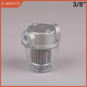 YINGRAN3 กรองน้ำมันสำหรับเตาน้ำมันโปร่งใส p.c. ถ้วย1 4 3 8 กรองน้ำมันเชื้อเพลิงดีเซลขนาดเล็กสำหรับหม้อไอน้ำ25L ชม