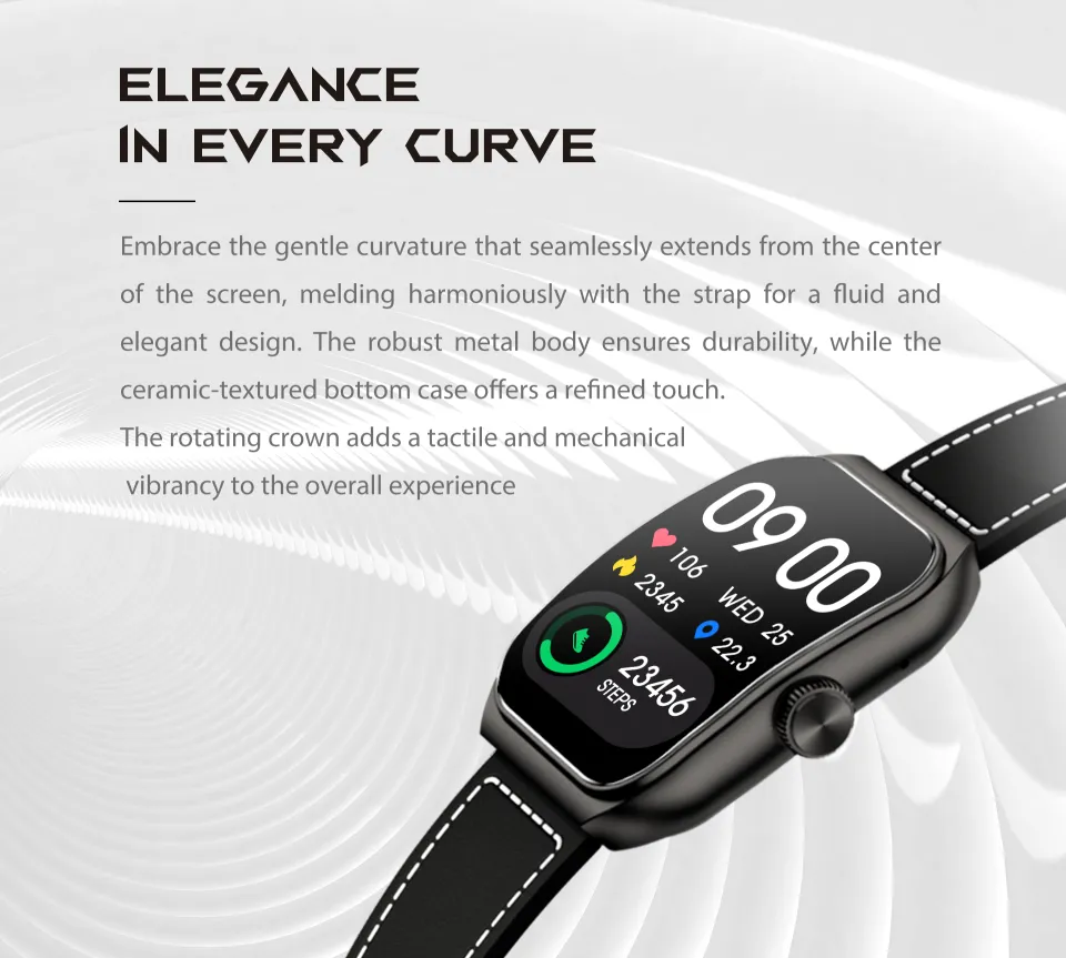 Black Shark Smart Watch GT3 Curved AMOLED Display IP68 Fully