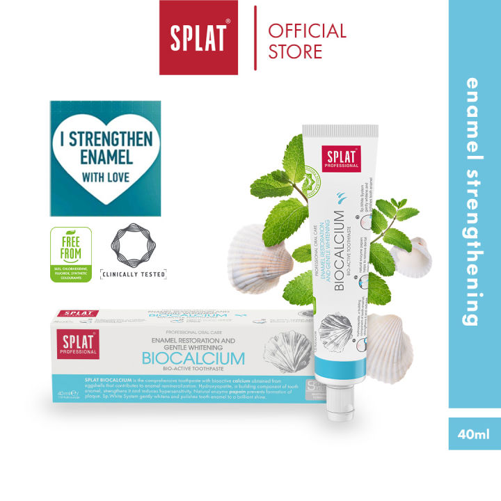 SPLAT Professional Biocalcium Toothpaste [40ml] EXP Apr 2025 | Lazada
