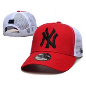 Mũ lưỡi trai MLB Yankees mới kiểu dáng lưới có thể điều chỉnh kích cỡ mũ thời trang.
