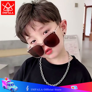 IMPALA QT1008W Fashion Kids Sunglasses for Baby Boys Girls 2-10 Years Old UV Protection Sun Glasses HD Lens Sports Children Black Shades