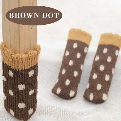 1/4Pcs Chair Table Leg Cover Sleeve Socks Foot Rack Pads Floor Protectors 椅脚套 Sarung Kaki Kerusi