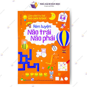 Sách - Sân Chơi Trí Tuệ Rèn Luyện Não Trái - Não Phải Cho Bé Từ 5-6 Tuổi