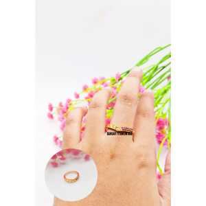 CINCIN TITANIUM FUJI VARIASI MATA ANTI LUNTUR & ANTI KARAT (COD)