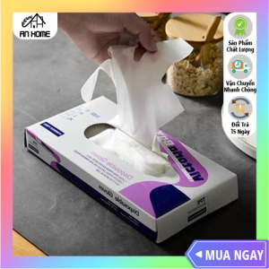 [FreeShip HCM] Hộp 100 Găng Tay TPE Găng Tay Nấu Ăn Làm Bếp Siêu Dai Chống Nhăn Victoria Bay