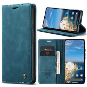 for Google Pixel 10/10 Pro  Pixel 9/9 Pro Flip Fold Leather Wallet Case with Credit Card Slot and Kickstand Magnetic Closure Protective Cover for Pixel 10/10 Pro/9/9 Pro (Black)