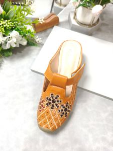 IVORY Sepatu Wanita Mules Bordir Import 321-2779