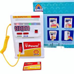 SYARIAH TOYS   REPLIKA POM BENSIN MAINAN ANAK ISI BAHAN BAKAR PERTAMINA NYALA LAMPU SUARA
