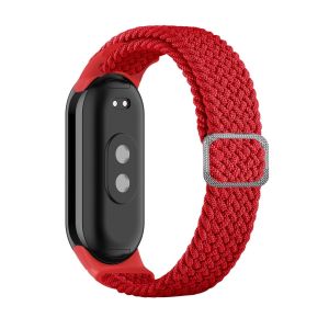 Nylon Strap for Mi Band 10 9 8 7 6 5 4 3 NFC Sport Elastic Adjustable Soft Wristbands Band Braided Bracelet Belt Tali Jam Tangan for Smartwatch Xiaomi Mi Band 10 9 8 7 6 5 4 3