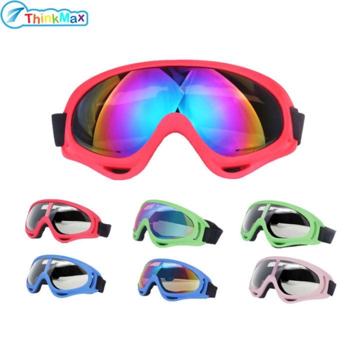 Motorcycle Goggles Ski Glasses UV Protection Sport Snowboard Skate ...