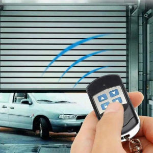 Remote cửa cuốn HỌC LỆNH 433-315-310Mhz | Học nhanh | Viền trắng kim loại cứng cáp