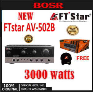 FTstar AV-502B 5.1Channel Karaoke Amplifier ( AV 502 B ) NEW