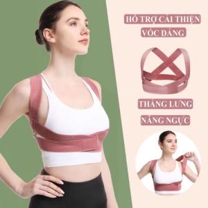 Đai chống gù lưng đai lưng chống gù vô hình dây đeo chống gù cao cấp định hình cột sống cố định lưng - Green Pharma