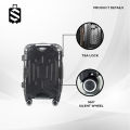 DECCO SKY TRAVELLER SKY369 3-In-1 Suitcase Trolley 360° Silent Universal Wheel With Zip Password Lock Luggage(20Inch+24Inch+28Inch) - Fulfilled by DECCO SHOP. 