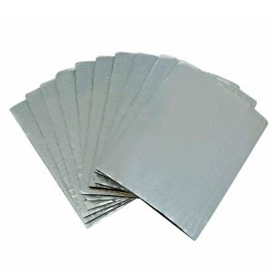 MYTHIS 10Pcs ใช้งานได้จริง รถเงียบ แผ่นรองฝ่าเท้า เสื่อระงับเสียง แผ่นฉนวนกันความร้อน ตกแต่งรถ อุปกรณ์เสริมรถยนต์