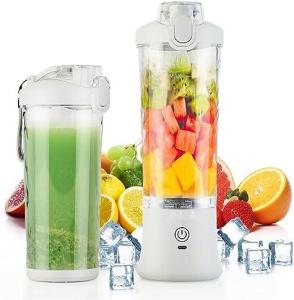 Japan Original Portable Blender 600ML Bottled Juicer Electric USB Rechargeabl Mini Blender Can Crush Strong Power Ice Large Capacity Juicer Cup
