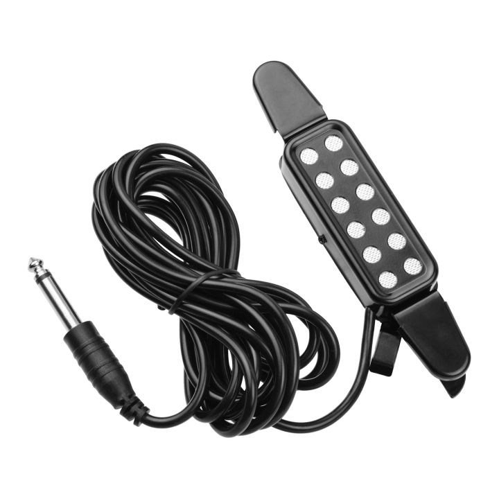 Acoustic Guitar Pickup Clipon Guitar Pick Up Transducer Instrument