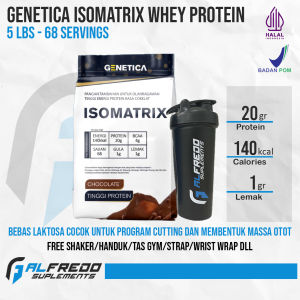 Genetica Isomatrix 5 Lbs Protein Isolate Matrix Susu Suplemen Fitness Whey Cutting