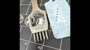 btnx Beagle Leather Strap Hole Punch Tool 5 Holes 1.7mm Hole Diameter 5mm Spacing Craft DIY Tool 9H4B3