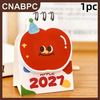 CNABPC 2027 bàn nhỏ lịch xách tay Máy tính để bàn nhỏ lịch cho văn phòng nhà trường lập kế hoạch hàng ngày sử dụng