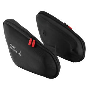 Motorcycle Tool Storage Bag Oversized Compartment Weatherproof Nylon Fabric Anti Scratch Easy Mounting For Roadside Maintenance