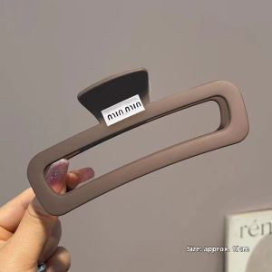 YZLong Large Rectangle Claw Hair Clip for Thick Hair Elegant Geometric Design Perfect for Ponytail and Updo Styling