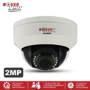 Rover Systems 2MP 1080P Dome Indoor WDR IP CCTV Camera Up to 30m IR Distance IP Security Camera
