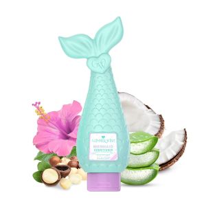 Glimmer Mermaid Kids Conditioner Paraben and Sulfate Free Conditioner for Strong and Smooth Hair Kids Hair Care Tropical Beach Scent 12 Fl Oz