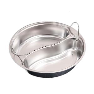 Steamers Tray for Fish and Vegetable Dishes Stainless Steel Steaming Plate with Double Handle Kitchen Accessories