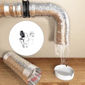 Inline Duct Fan Ventilation Exhaust Fan Duct Speed Regulating Extractor Blower Exhaust Fan For Household Outdoor