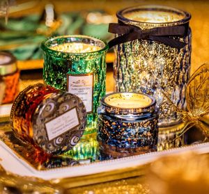 [190g]Coconut Wax Romantic Times Embossed Glass Relief Glass  Scented Candle Essential Oil Aromatherapy Home Fragrance