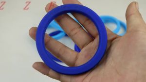 Green polyurethane material UNS Universal Shaft Hole Sealing Ring for Hydraulic Oil Cylinder PU Oil Seal Inner Diameter 51-80mm