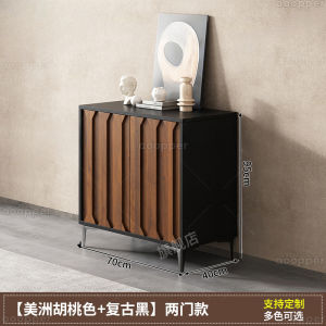 [CozyNest ]Storage Cabinet Dining Cabinet 2026New Wall Mounted Integrated Small Side Cabinet Living Room Tea Storage Cabinet
