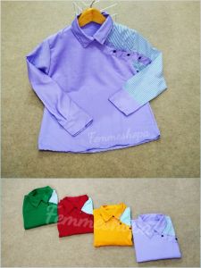 FEMMESHOPA - KEMEJA WANITA / KEMEJA TERBARU / KEMEJA MURAH - PRM KEMEJA Hena Top