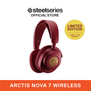 SteelSeries Arctis Nova 7 Dragon Edition LE Wireless Gaming Headset 360 Spatial Surround Sound 2.4GHz + Bluetooth 61557