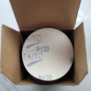 Amplas bulat velcro 4" merek taiyo 100pcs